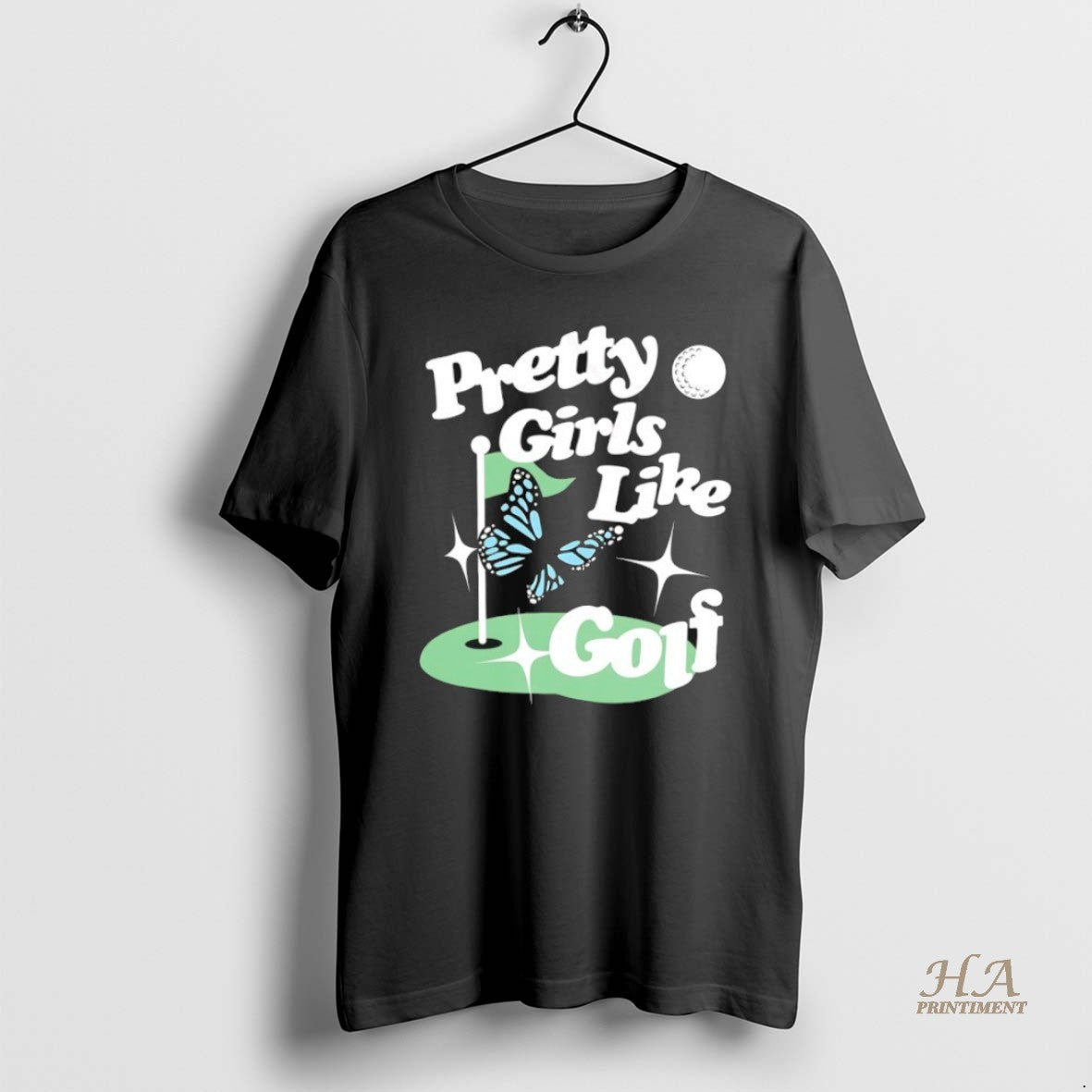 Official Pretty Girls Like Golf Shirt Hoodie Sweatshirt | PurePodTees.com