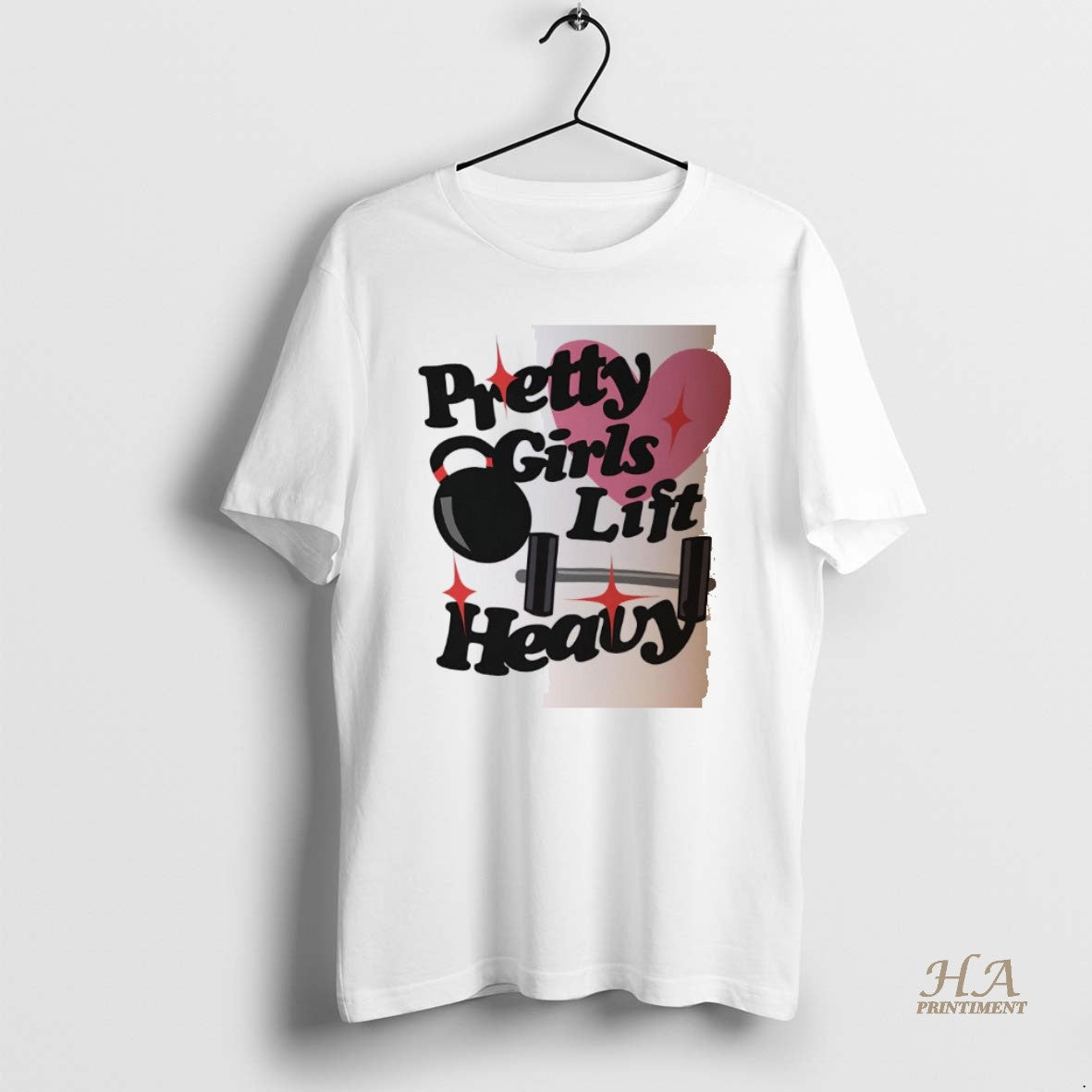 Official Pretty Girls Like Heavy Gym Dumbbells Shirt Hoodie Sweatshirt | PurePodTees.com