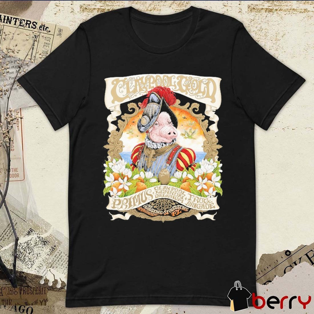 Primus St. Augustine Amphitheatre Augustine, FL June 19 2026 t-shirt