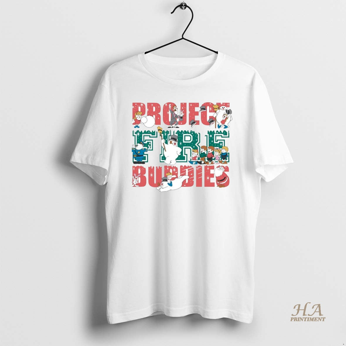 Official Project Fire Buddies Christmas Shirt Hoodie Sweatshirt | PurePodTees.com