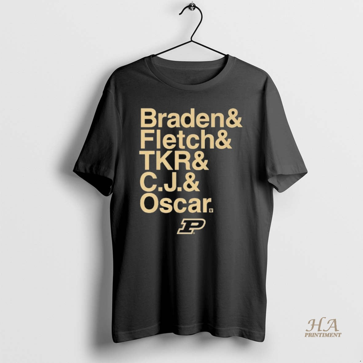 Official Purdue Boilermakers Ampersand Stars 2025 26 Shirt Hoodie Sweatshirt | PurePodTees.com