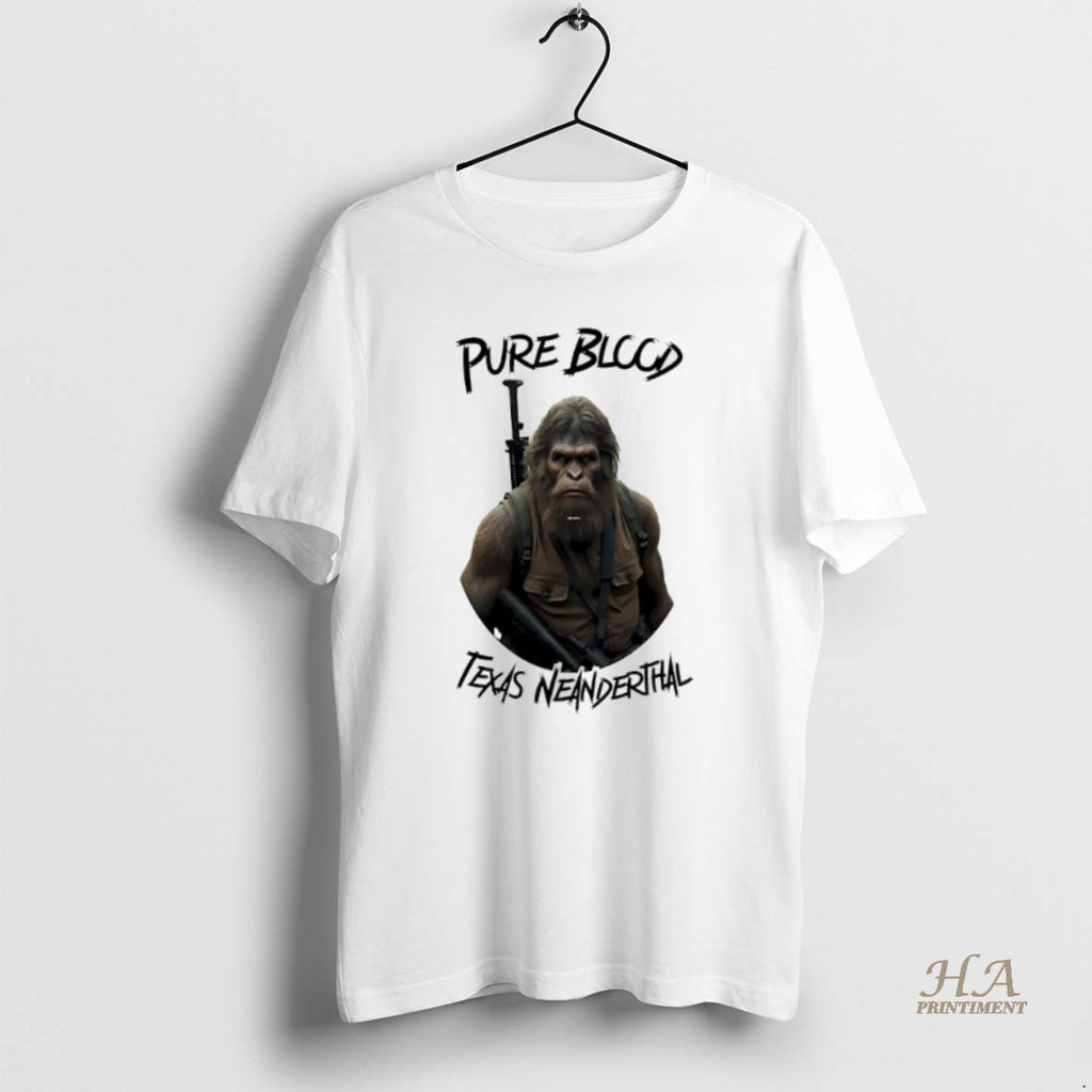 Official Pure Blccd Texas Neanderthal Shirt Hoodie Sweatshirt | PurePodTees.com