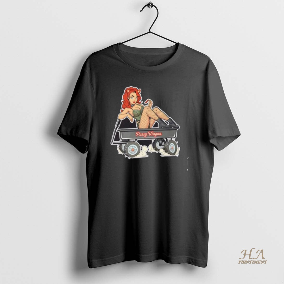 Official Pussy Wagon Pin Up Adult Humor Shirt Hoodie Sweatshirt | PurePodTees.com