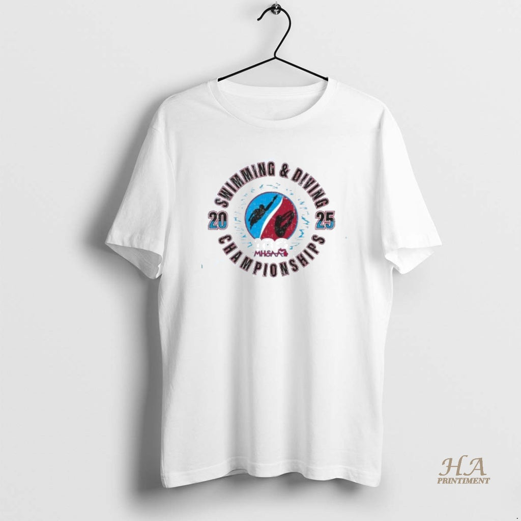 Official Qgo0mdke 2025 Mhsaa Swim Dive Championships Shirt Hoodie Sweatshirt | PurePodTees.com
