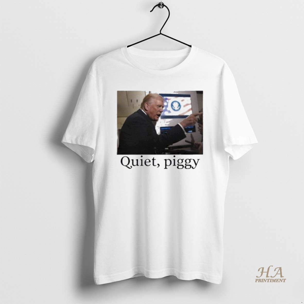 Official Quiet Piggy Trump Shirt Hoodie Sweatshirt | PurePodTees.com