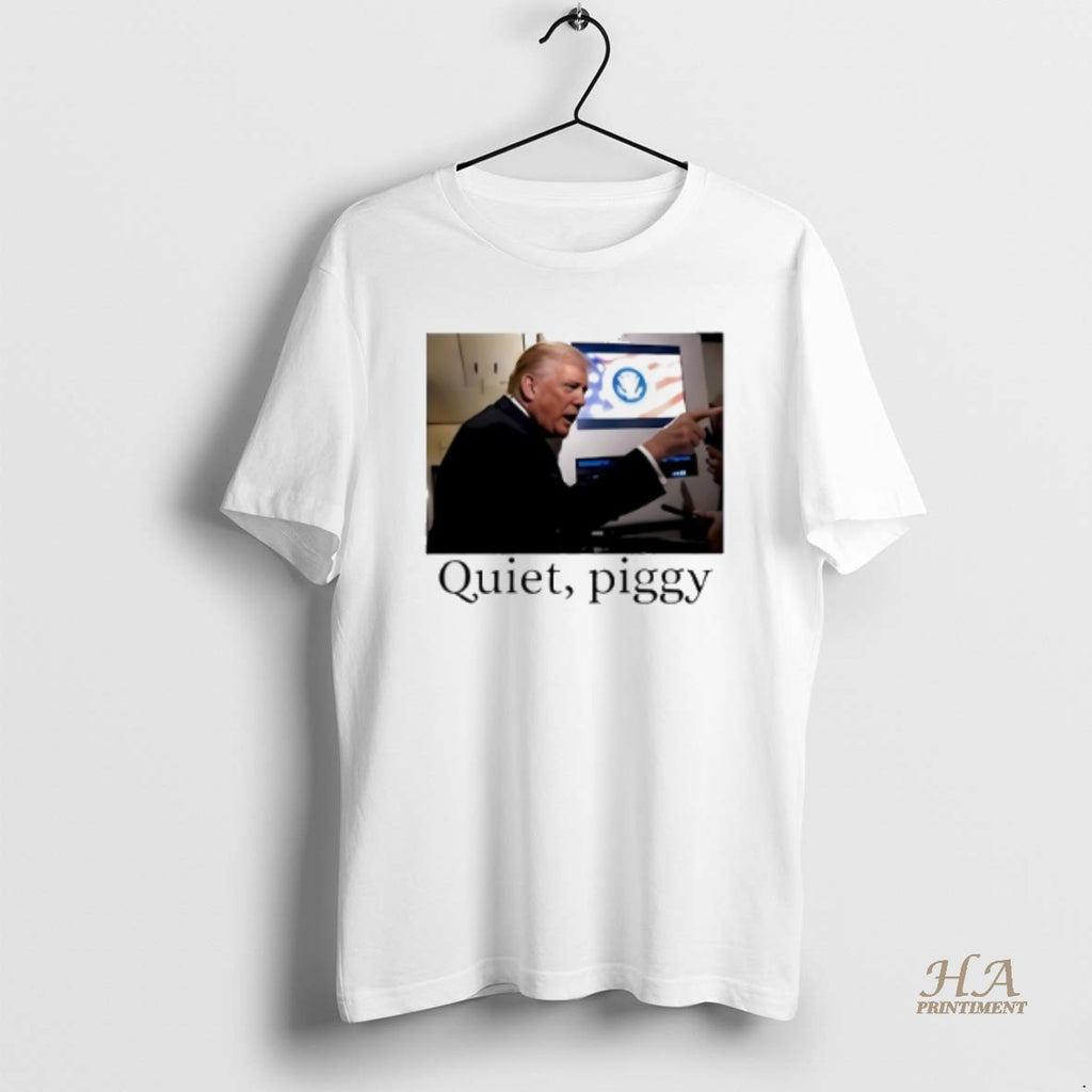 Official Quiet Piggy Trump Funny Shirt Hoodie Sweatshirt | PurePodTees.com