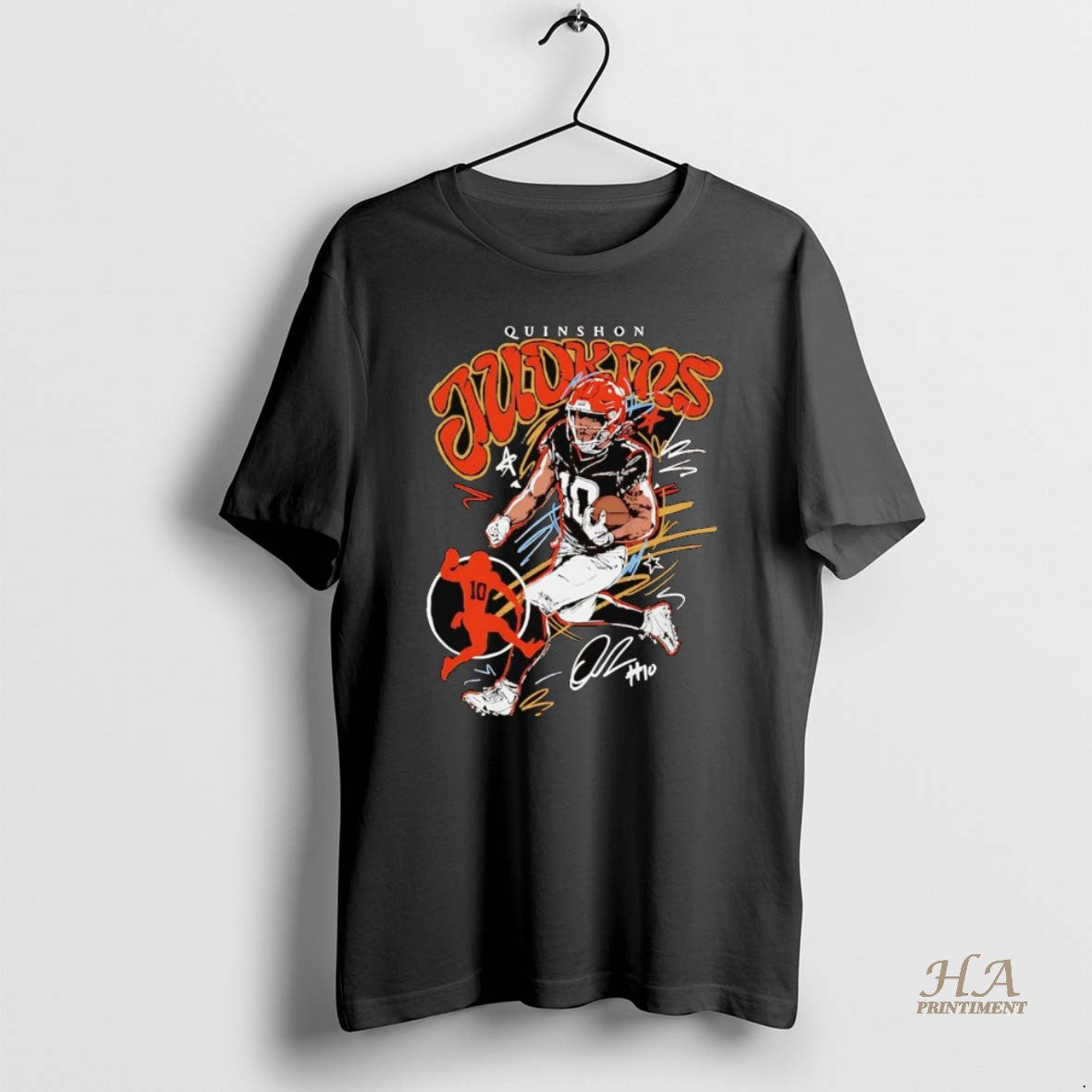 Official Quinshon Judkins Running Signature Cleveland Browns Shirt Hoodie Sweatshirt | PurePodTees.com