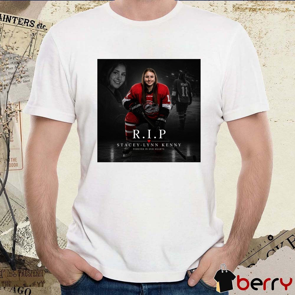 RIP Stacey-Lynn Kenny Forever In Our Hearts Hockey Patrol Poster t-shirt