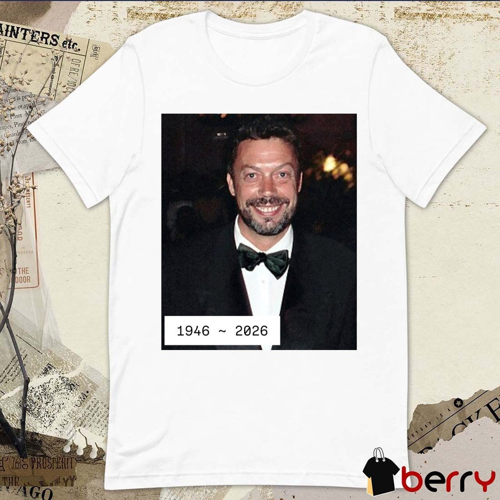 RIP Tim Curry 1946 – 2026 Funko POP News Poster t-shirt