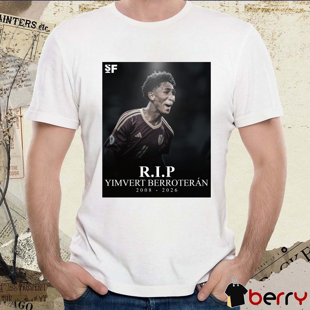 RIP Yimvert Berroterán 2008 – 2026 Soccer Forever Poster t-shirt