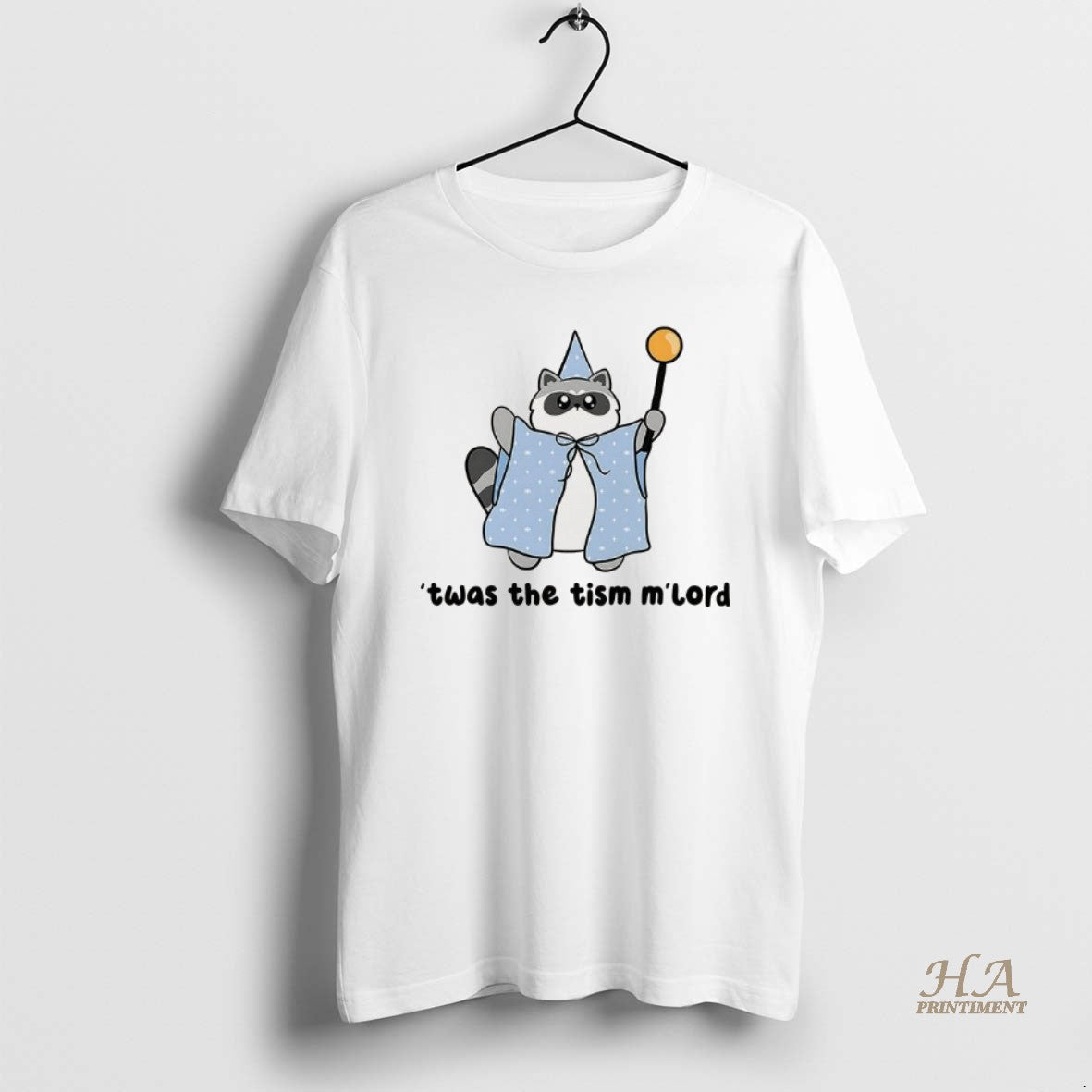 Official Raccoon Twas The Tism Mlord Shirt Hoodie Sweatshirt | PurePodTees.com