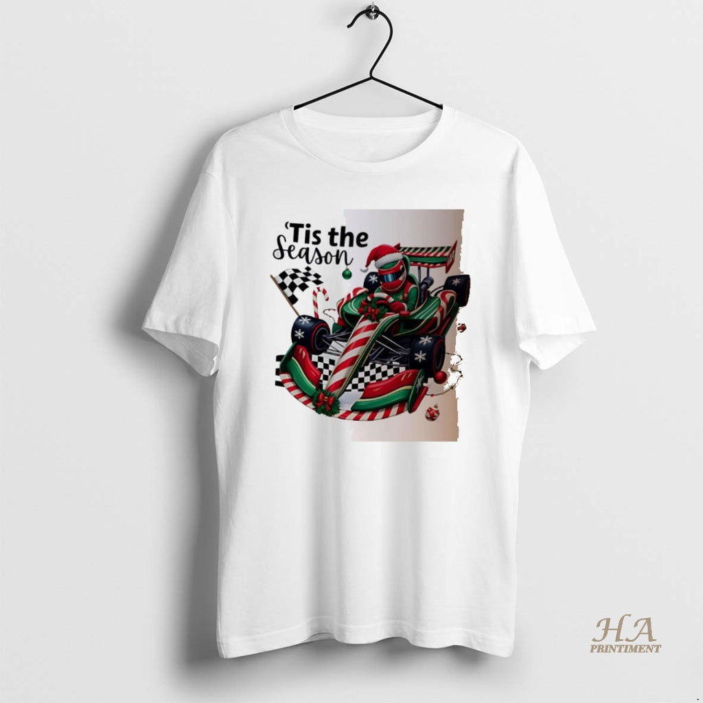 Official Race Racing F1 Tis The Season Christmas Shirt Hoodie Sweatshirt | PurePodTees.com