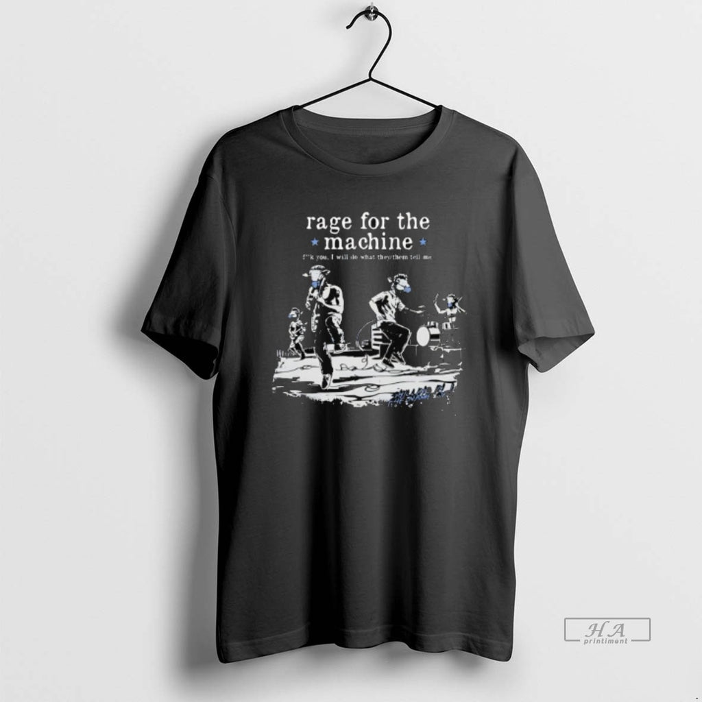 Official Rage For The Machine Band Fck You I Will Do What They Them Tell