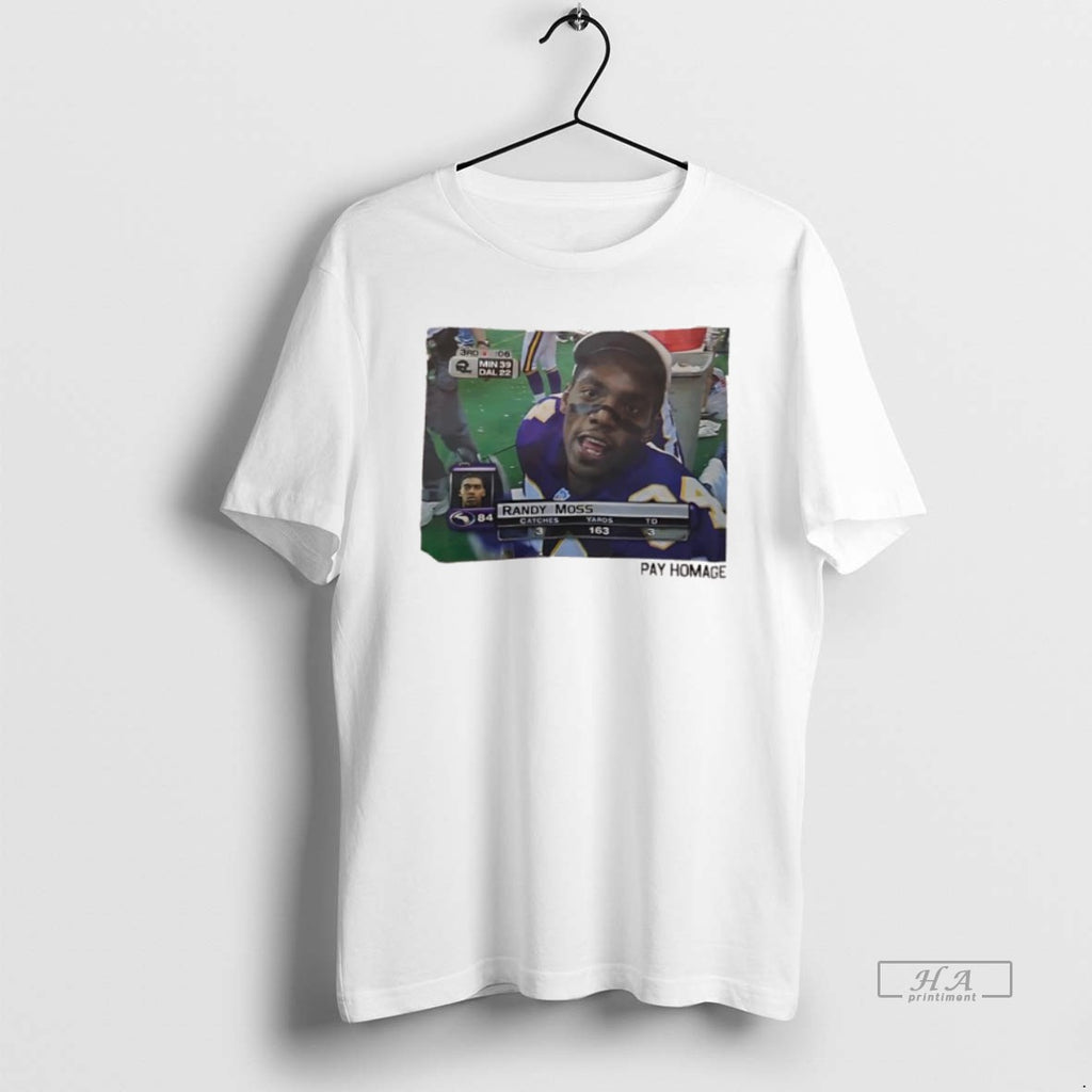 Official Randy Moss Pay Homage Legend