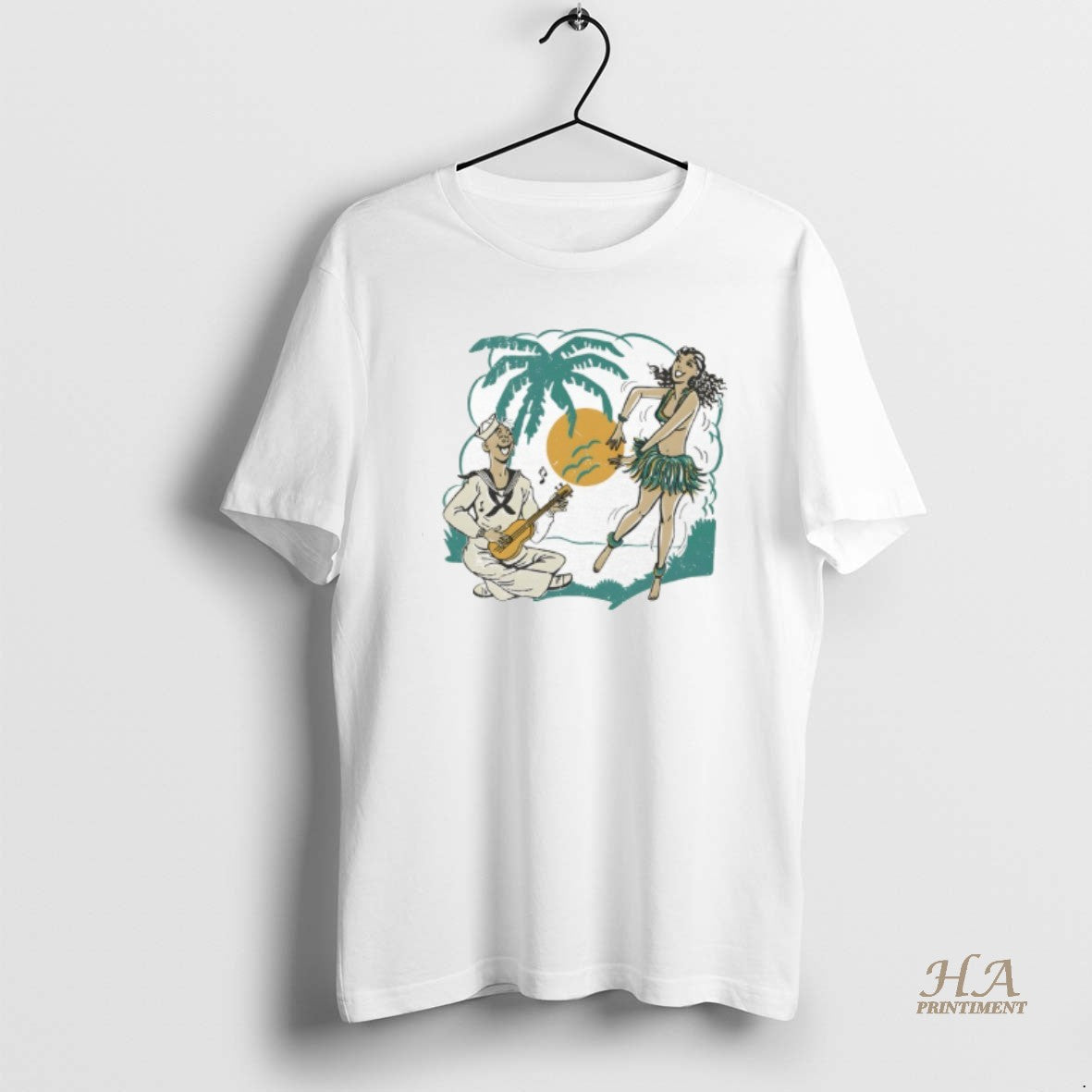 Official Retro Hawaii Graphic Shirt Hoodie Sweatshirt | PurePodTees.com