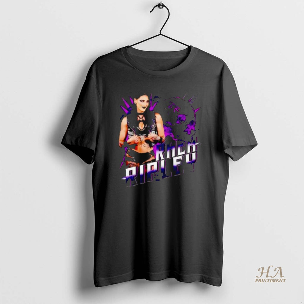 Official Rhea Ripley Skull Retro Shirt Hoodie Sweatshirt | PurePodTees.com