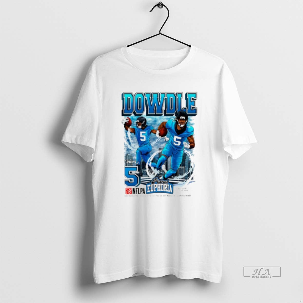 Official Rico Dowdle Carolina Panthers Player Comic