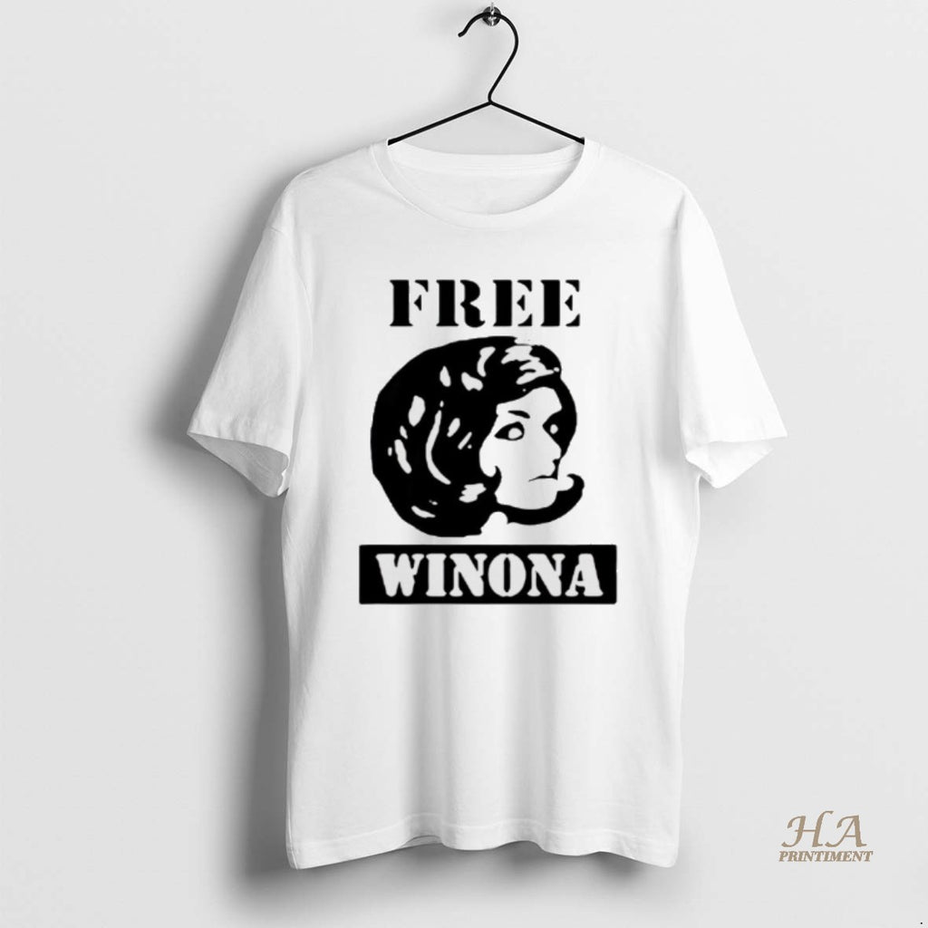 Official Robert Rich Free Winona Ryder Shirt Hoodie Sweatshirt | PurePodTees.com