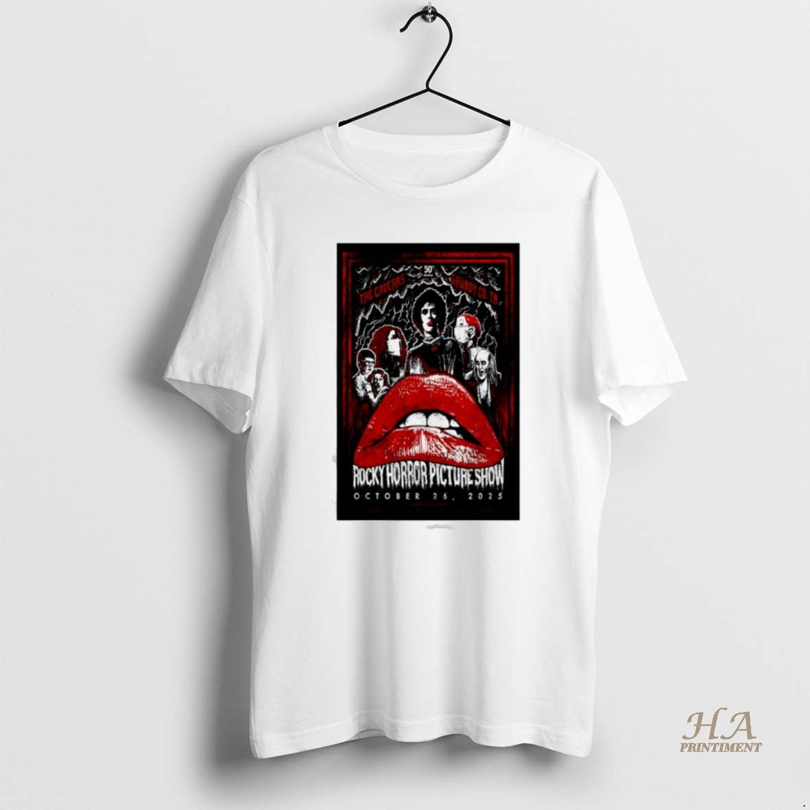 Official Rocky Horror Picture Show Halloween 2025 Grundy Co Tn Shirt Hoodie Sweatshirt | PurePodTees.com