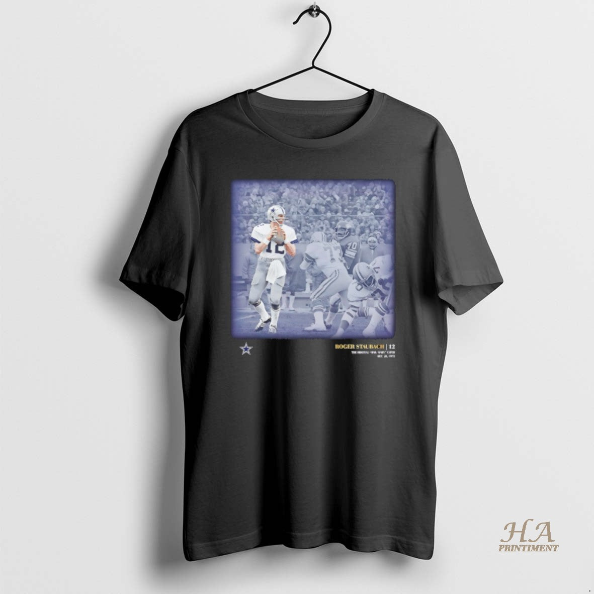 Official Roger Staubach 12 Dallas Cowboys Moments Shirt Hoodie Sweatshirt | PurePodTees.com
