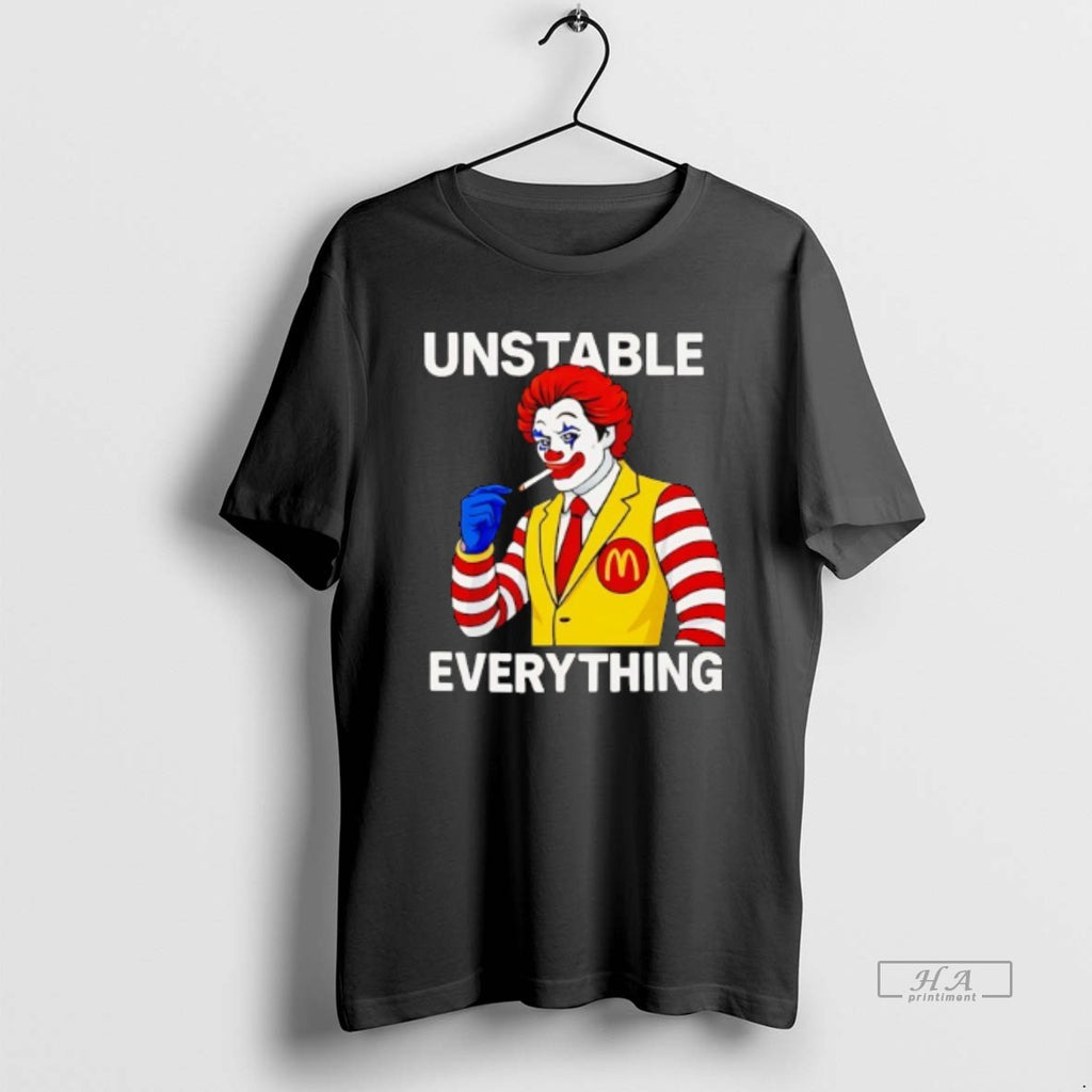 Official Ronald Mcdonald Unstable Everything Smoking