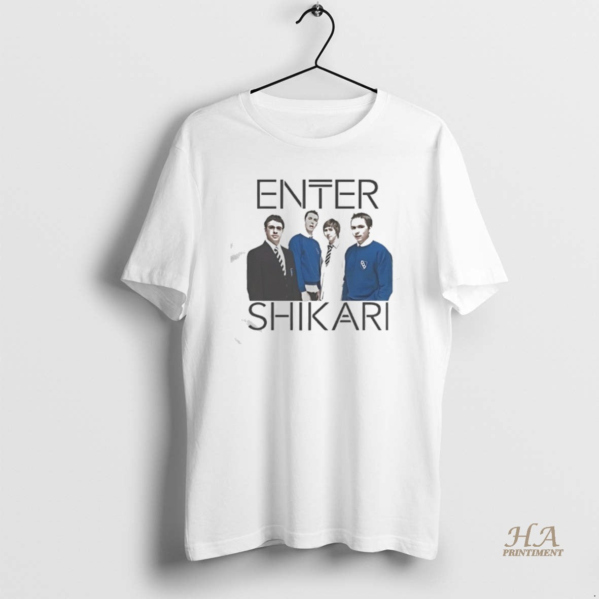 Official Rou Reynolds Chris Batten Rob Rolfe And Rory Clewlow Enter Shikari Friends Shirt Hoodie Sweatshirt | PurePodTees.com