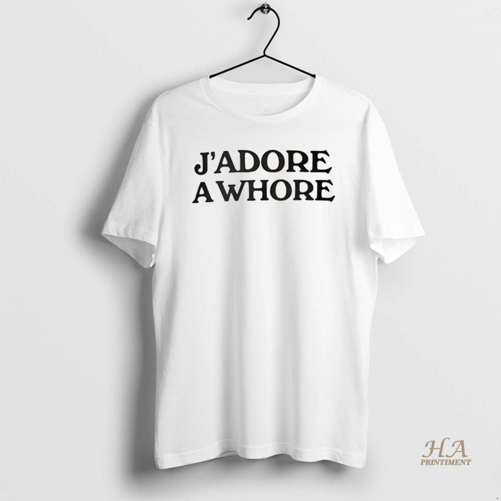 Official Russell Tovey Jadore Awhore Shirt Hoodie Sweatshirt | PurePodTees.com