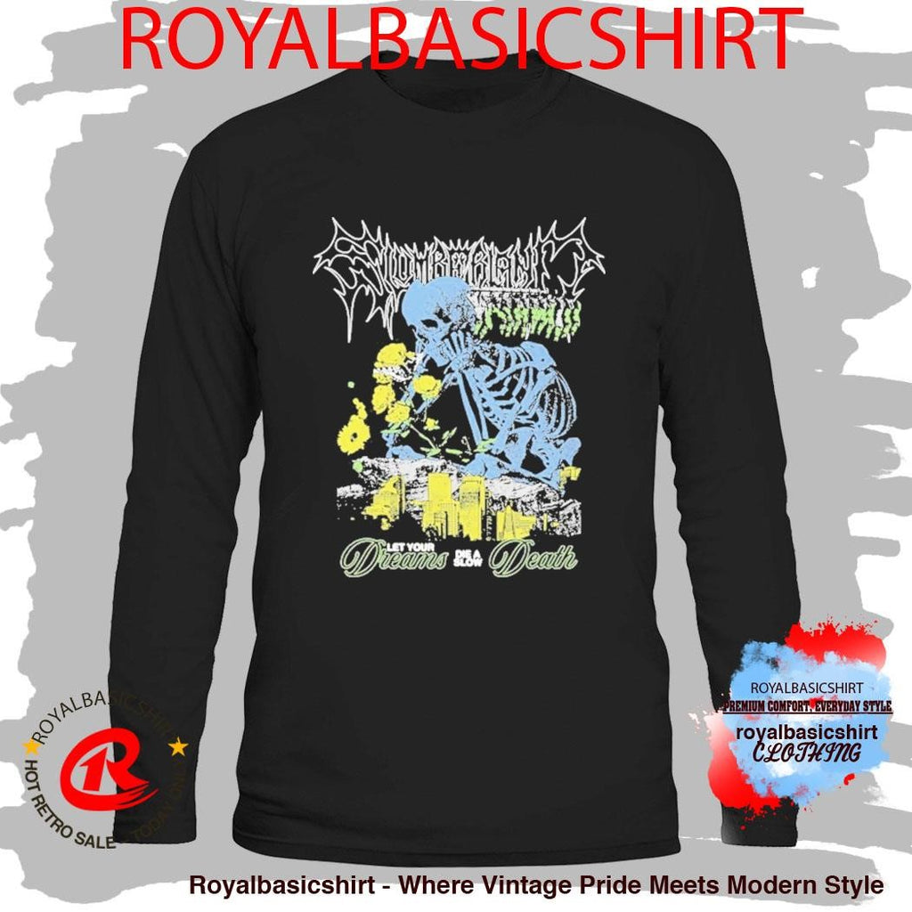 Ryan Oakes Slumberland Let Your Dreams Die A Slow Death Skeleton Shirt