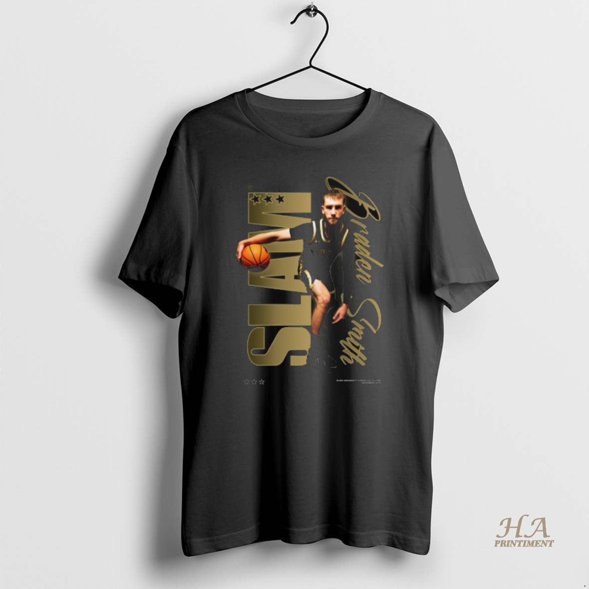 Official Slam U Braden Smith Script Remix Purdue Boilermakers 2025 Shirt Hoodie Sweatshirt | PurePodTees.com