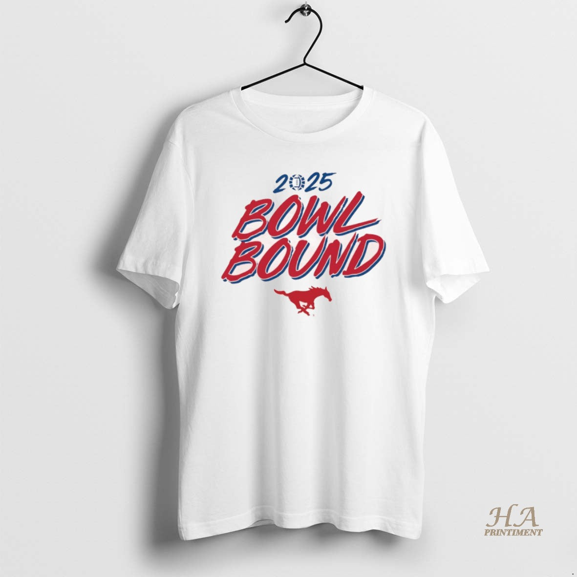 Official Smu Mustangs Bowl Bound 2025 Shirt Hoodie Sweatshirt | PurePodTees.com