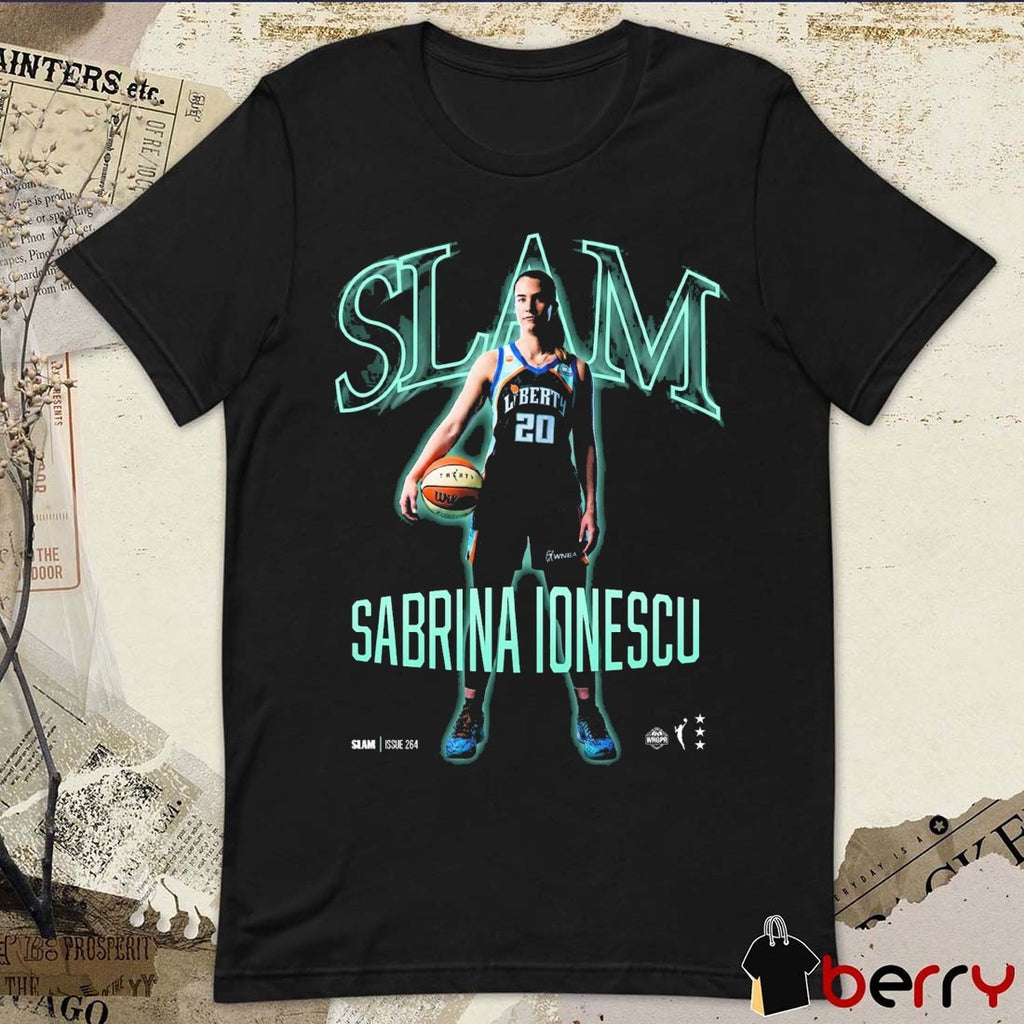 Sabrina Ionescu Remix Heavy New York Liberty WNBA 2026 t-shirt