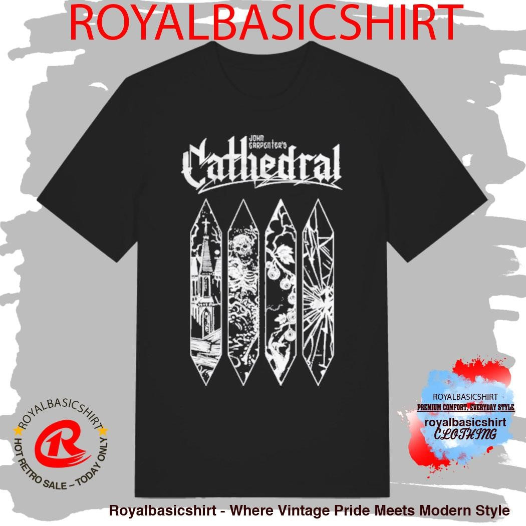 Sacred Bones Records John Carpenter Cathedral Shirt