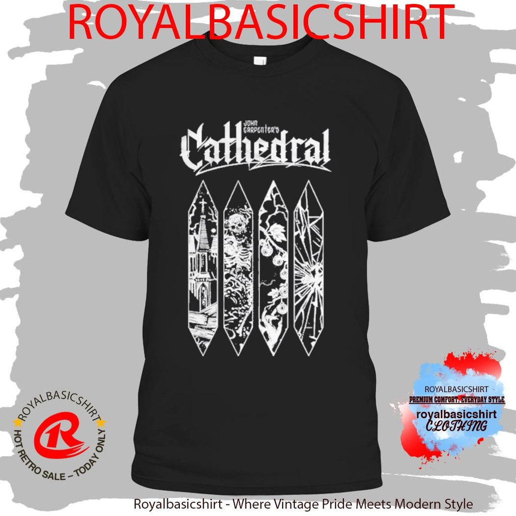 Sacred Bones Records John Carpenter Cathedral Shirt
