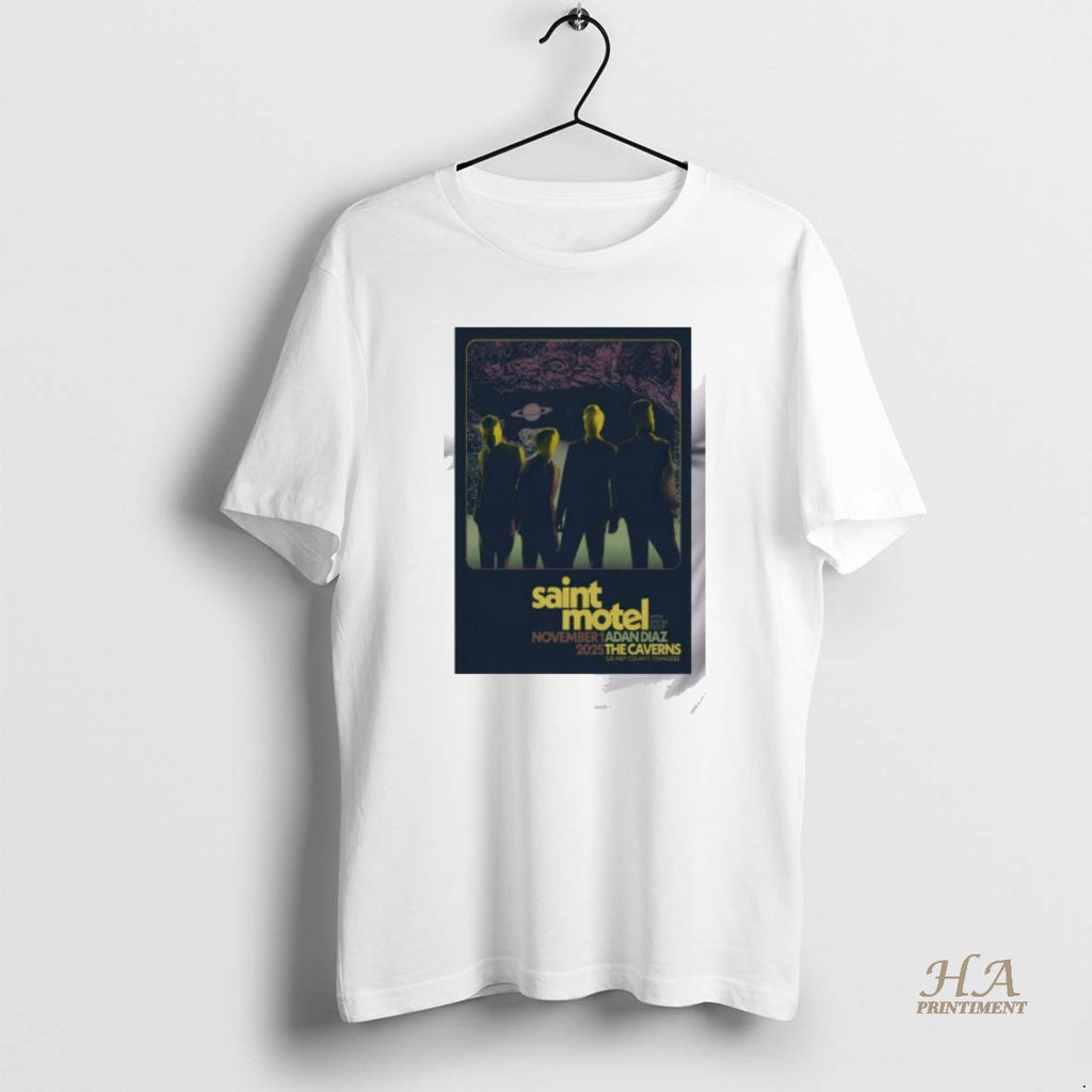 Official Saint Motel Nov 1 2025 The Caverns Grundy County Tn T Men Shirt Hoodie Sweatshirt | PurePodTees.com