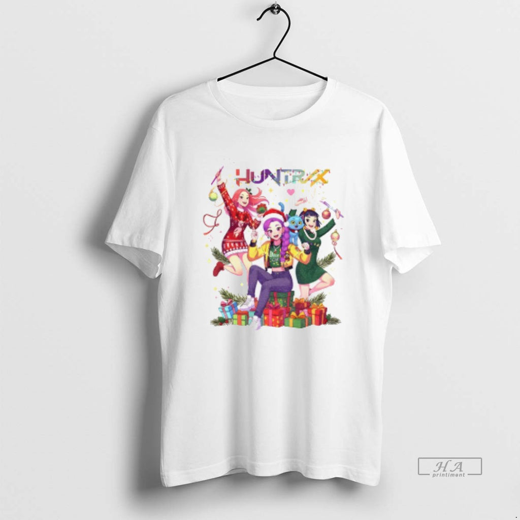 Official Saja Girls Derpy Tiger Kpop Demon Hunters Huntrix Merry Christmas 2025 Shirt Hoodie Sweatshirt | PurePodTees.com
