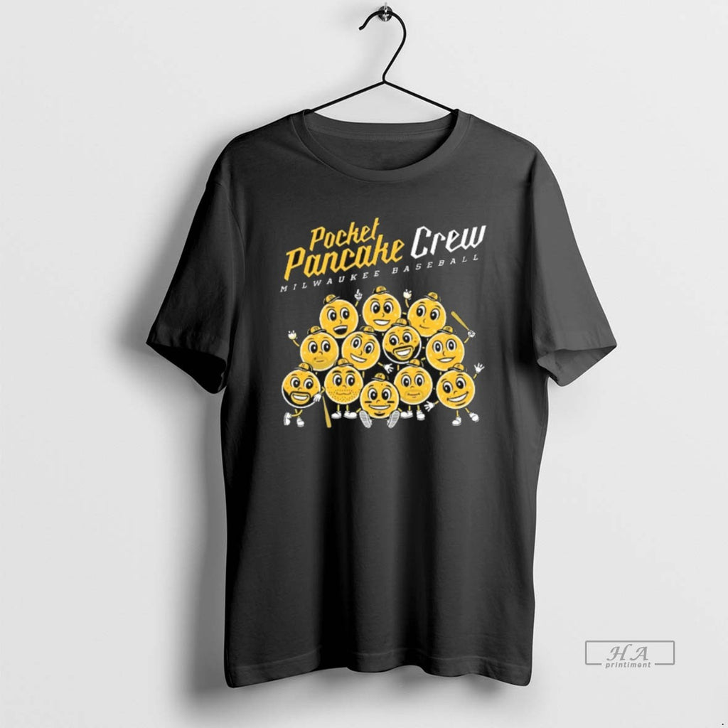 Official Sal Frelick Pocket Pancake Crew Milwaukee Baseball