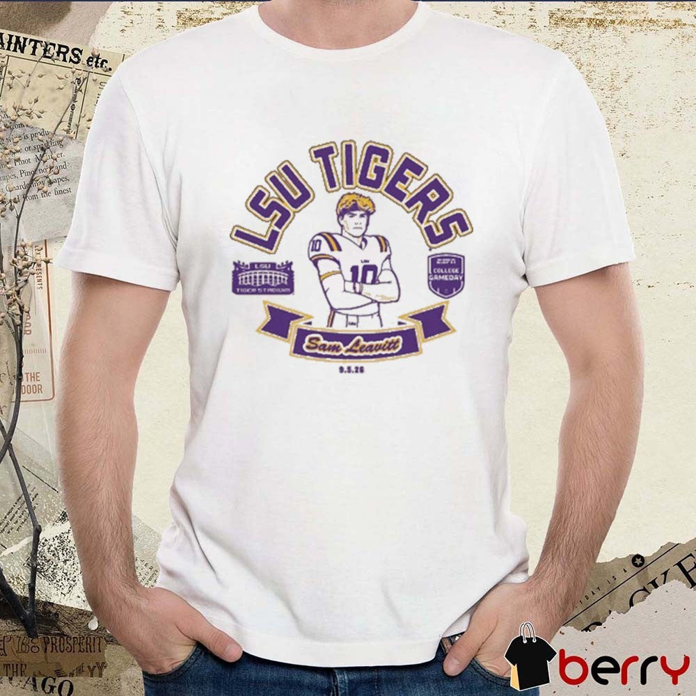 Sam Leavitt LSU Tiger Football ESPN College Gameday Spotlight September 5 2026 t-shirt
