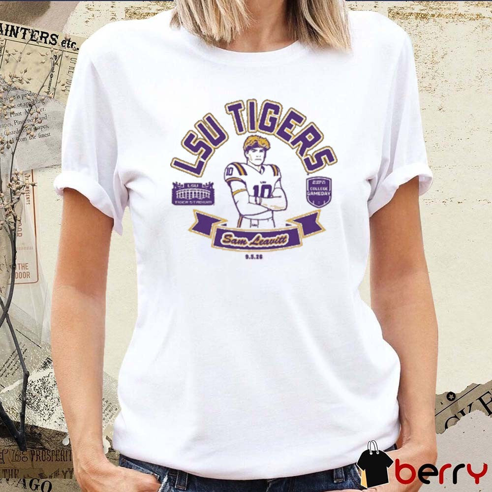 Sam Leavitt LSU Tiger Football ESPN College Gameday Spotlight September 5 2026 t-shirt