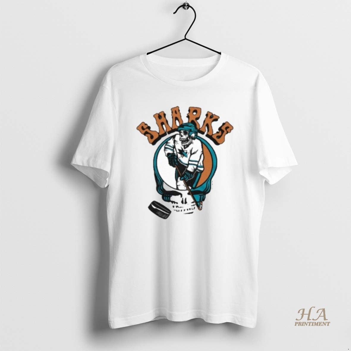 Official San Jose Sharks Homage Grateful Dead 2025 Shirt Hoodie Sweatshirt | PurePodTees.com