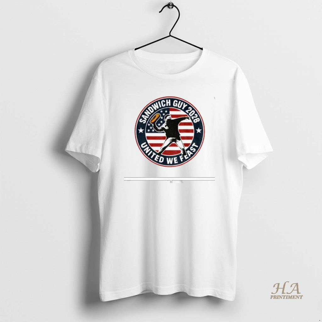 Official Sandwich Guy Resist 2028 United We Feast Logo Shirt Hoodie Sweatshirt | PurePodTees.com