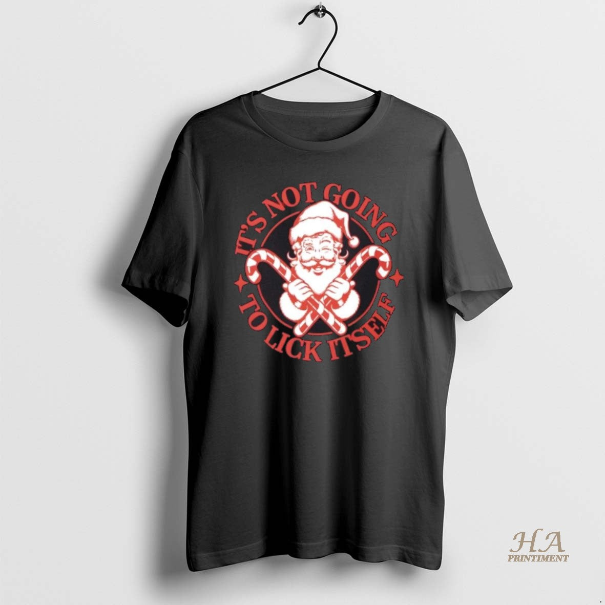 Official Santa Candy Cane Christmas Adult Humor Shirt Hoodie Sweatshirt | PurePodTees.com