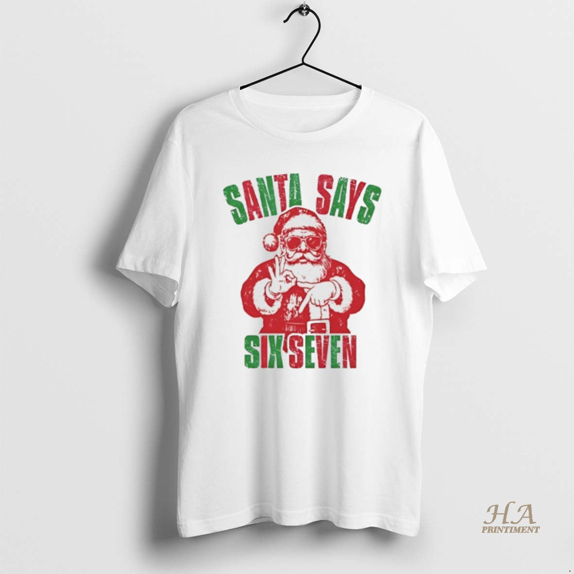 Official Santa Claus Six Seven Christmas 2025 Shirt Hoodie Sweatshirt | PurePodTees.com