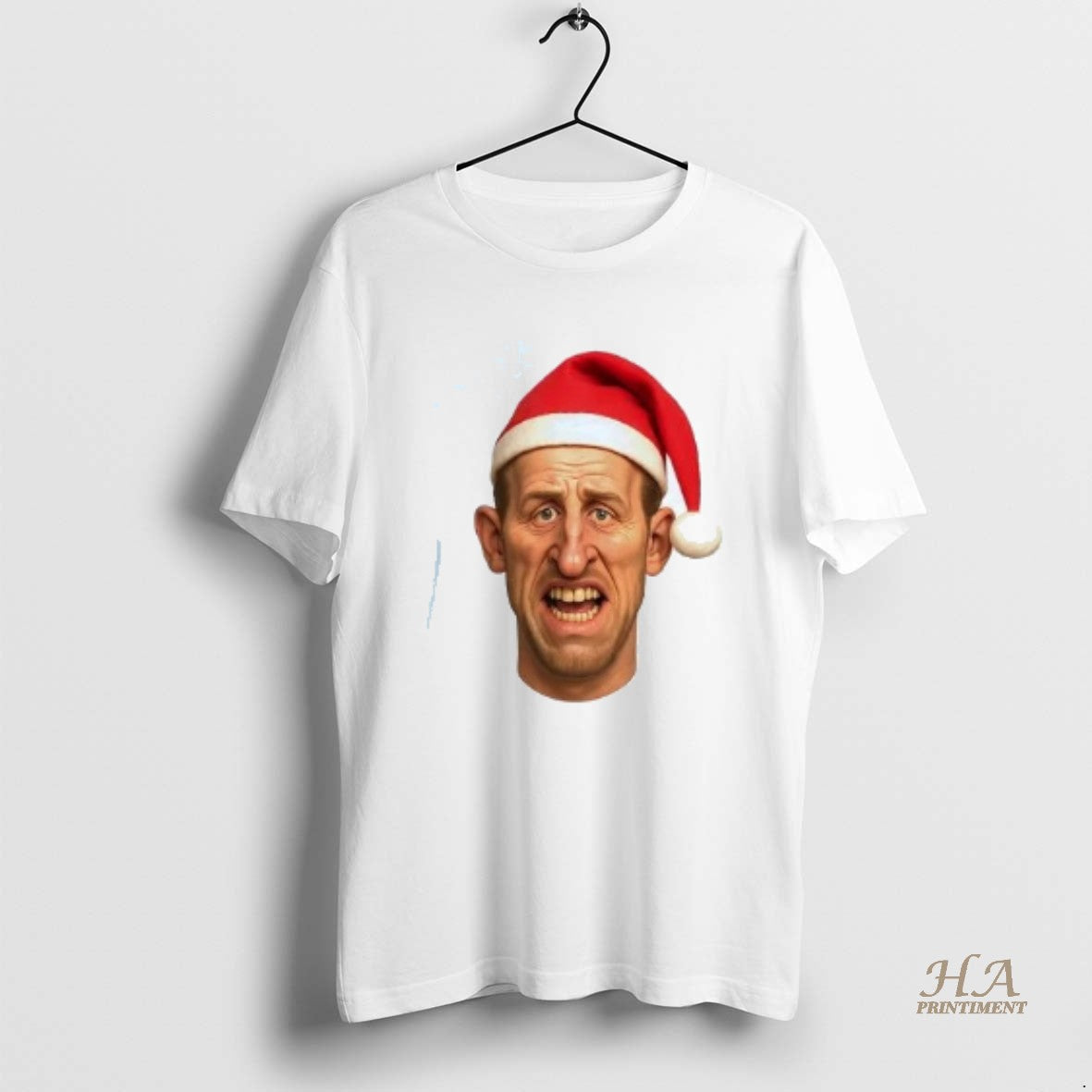 Official Santa Harry Kane Caricature Christmas Shirt Hoodie Sweatshirt | PurePodTees.com