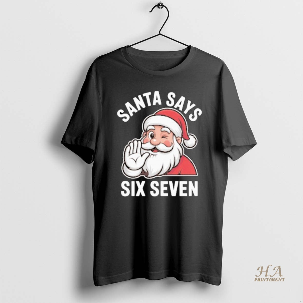 Official Santa Says Six Seven Holiday Christmas 67 Shirt Hoodie Sweatshirt | PurePodTees.com