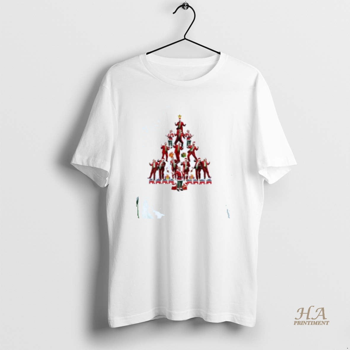 Official Santa Trump Dance Christmas Tree Shirt Hoodie Sweatshirt | PurePodTees.com