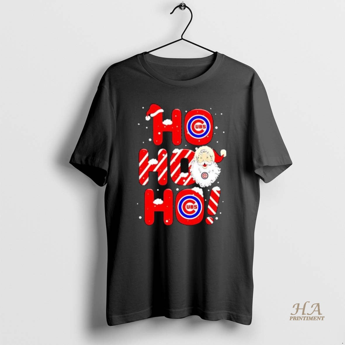 Official Santa Claus Chicago Cubs Ho Ho Ho Merry Christmas 2025 Shirt Hoodie Sweatshirt | PurePodTees.com