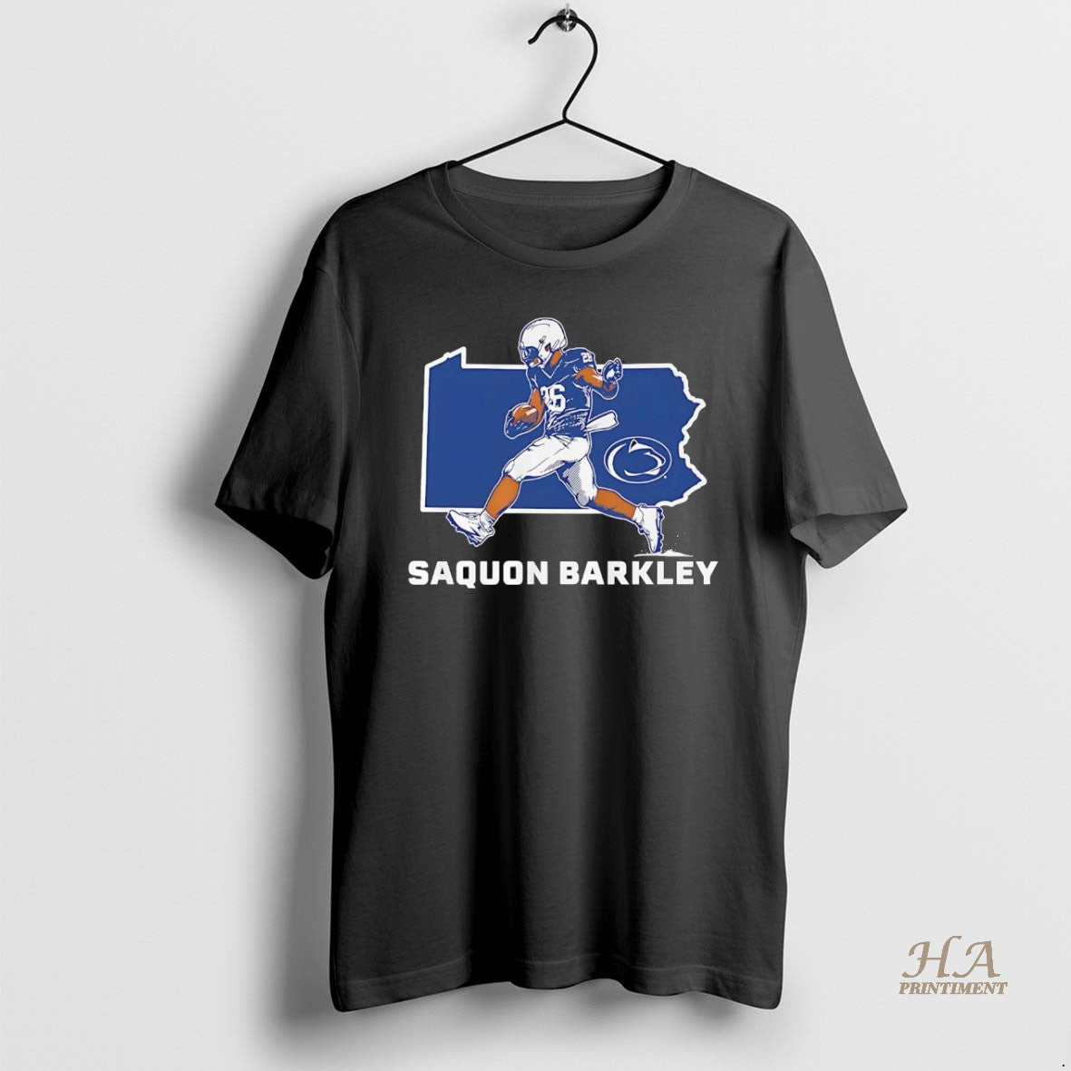 Official Saquon Barkley State Star Penn State Nittany Lions Shirt Hoodie Sweatshirt | PurePodTees.com