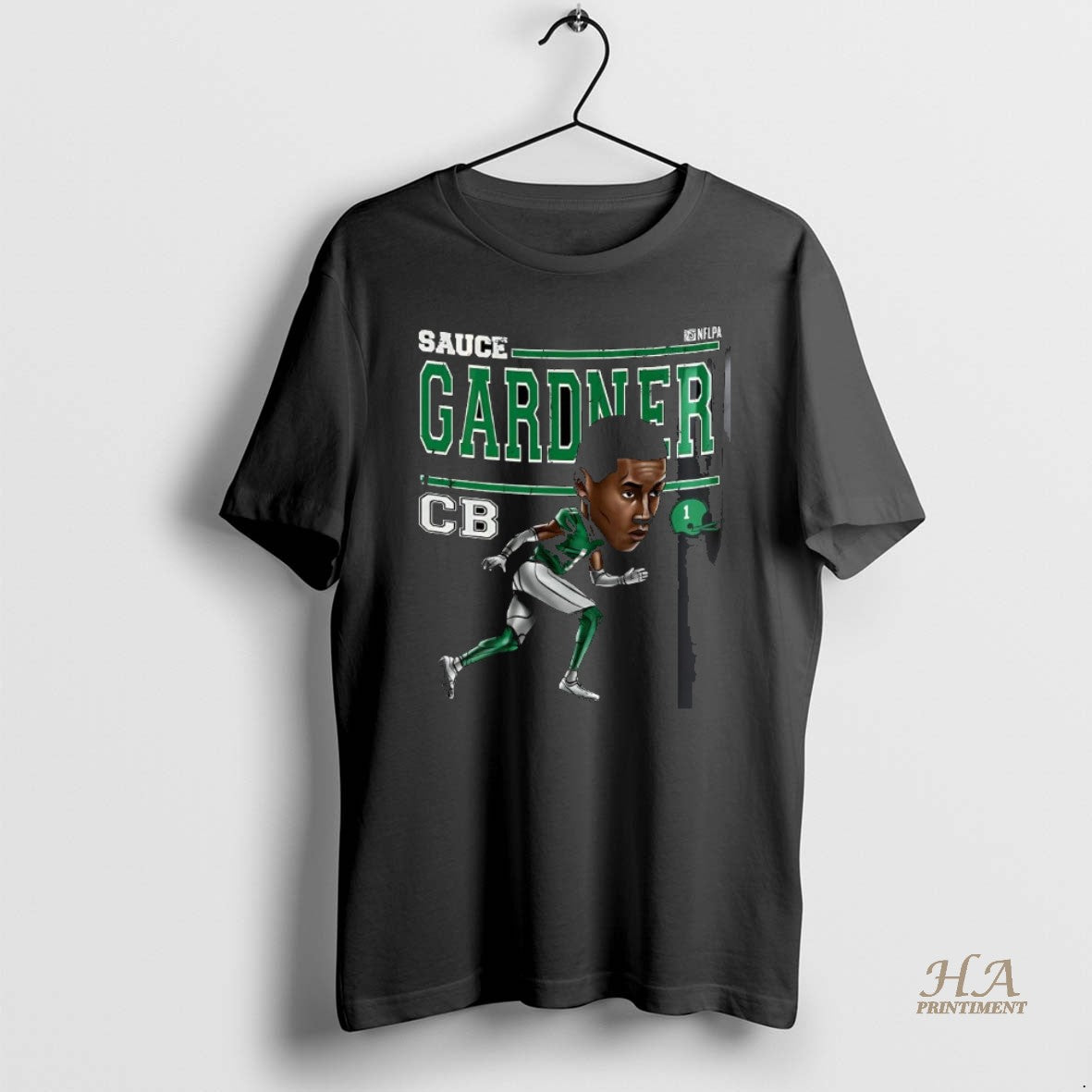Official Sauce Gardner New York Jets Football Cb Cartoon Shirt Hoodie Sweatshirt | PurePodTees.com