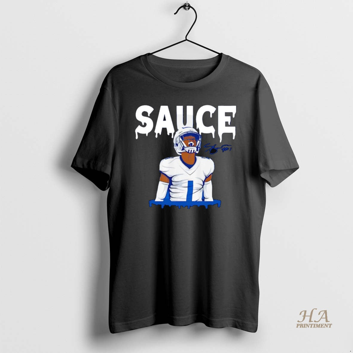 Official Sauce Sauce Gardner The Drip Indianapolis Colts Shirt Hoodie Sweatshirt | PurePodTees.com