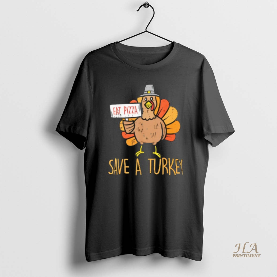 Official Save A Turkey Eat Pizza Thanksgiving Shirt Hoodie Sweatshirt | PurePodTees.com
